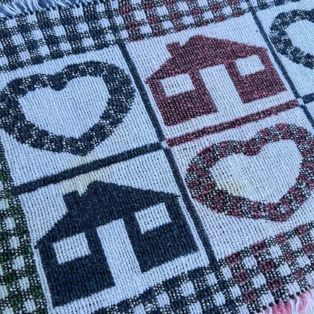 Country Kitchen Cow Duck Woven Table Cloth Place Matts Pot Holder Granny Core